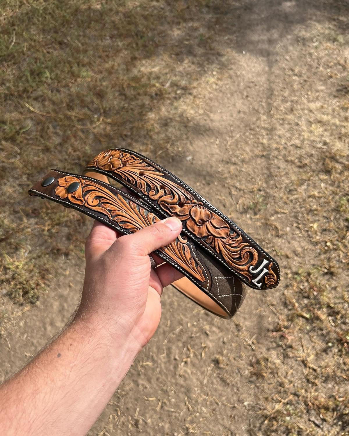 Previously made custom belts