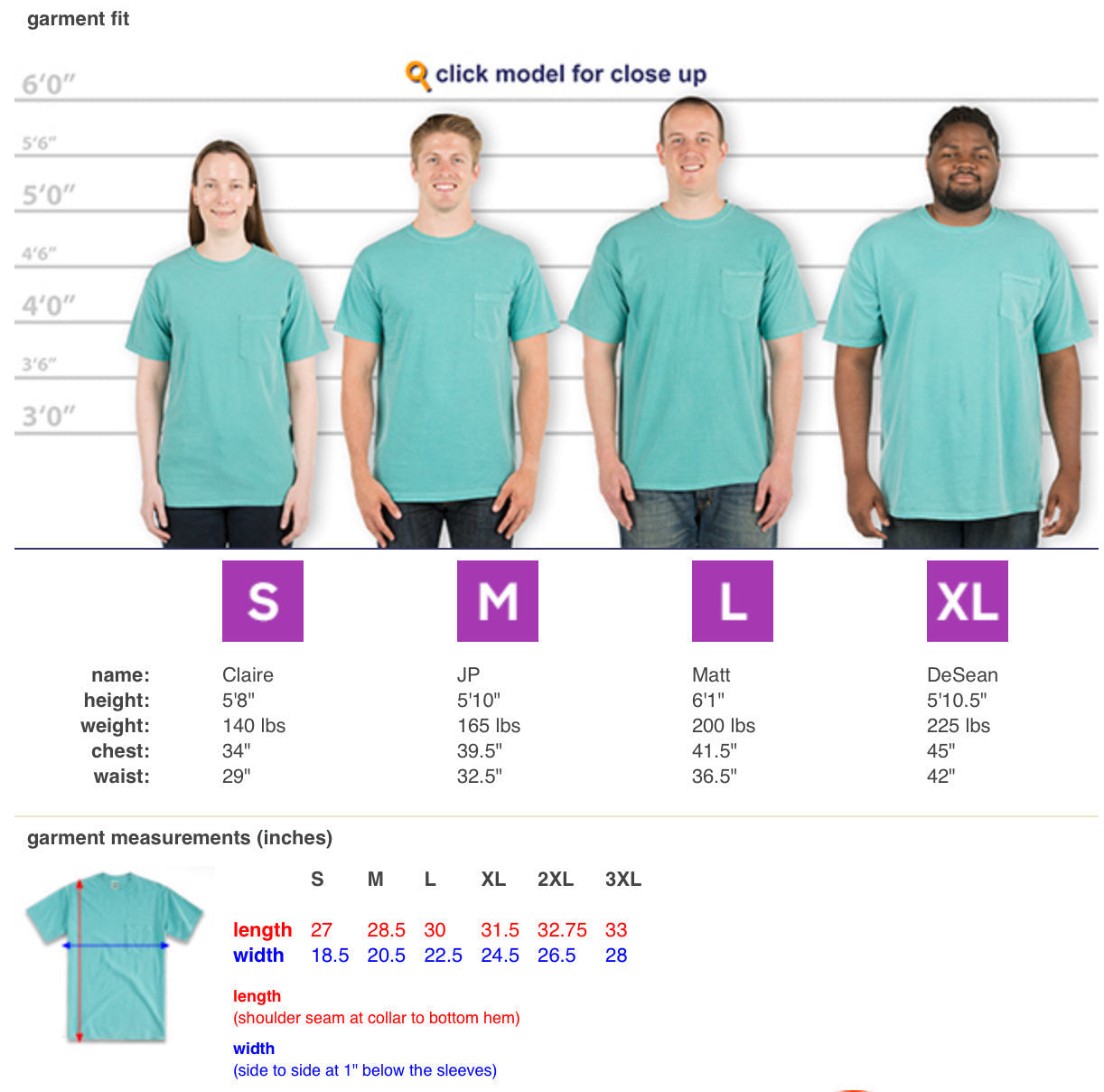 Ivory Comfort Colors Pocket T-Shirt