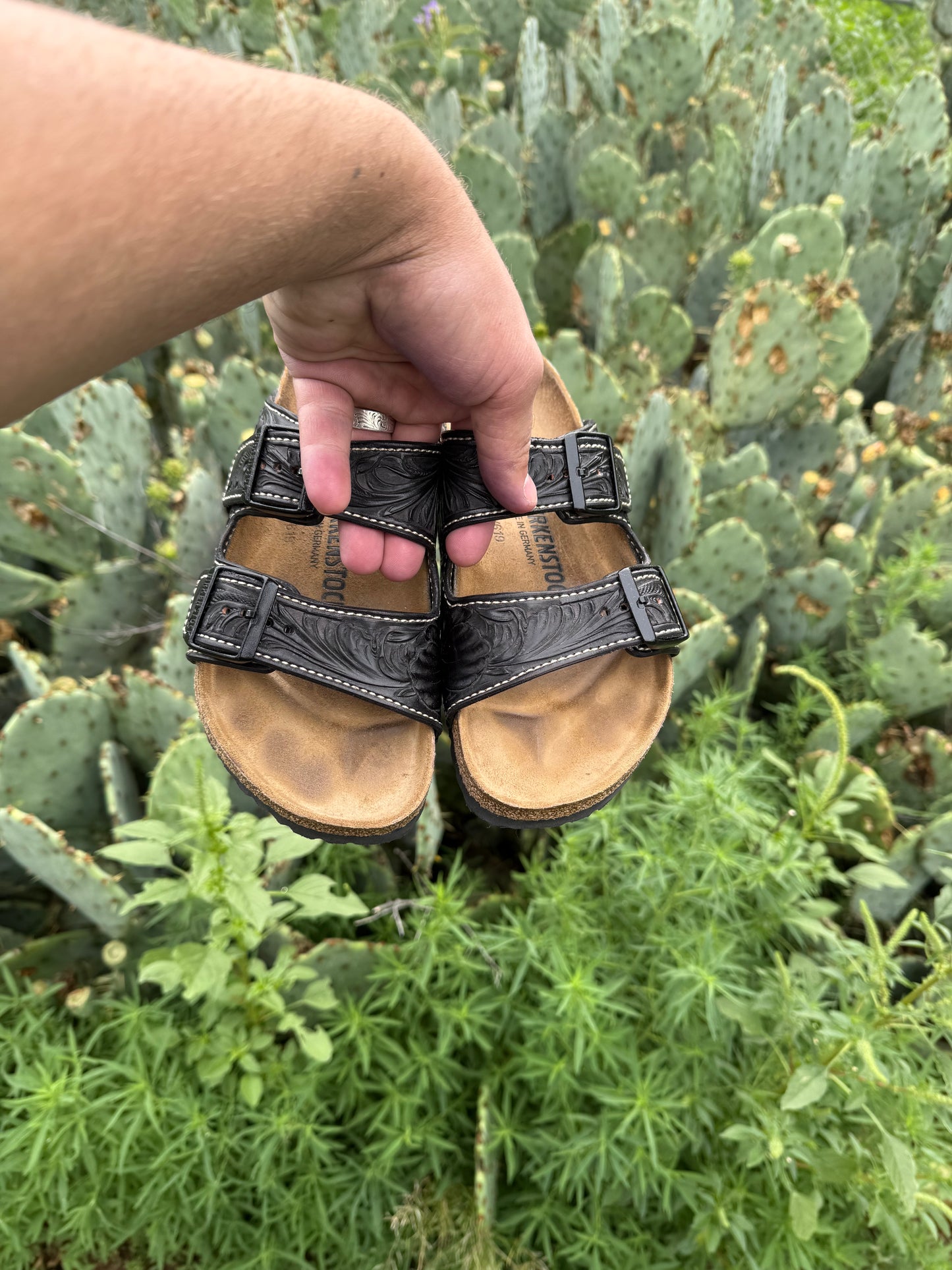 Lightly used Birkenstocks