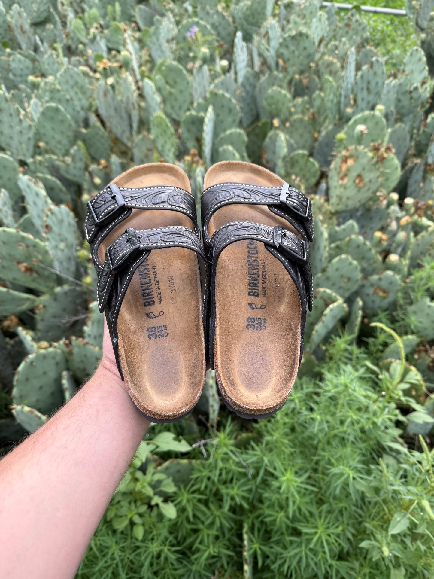 Lightly used Birkenstocks