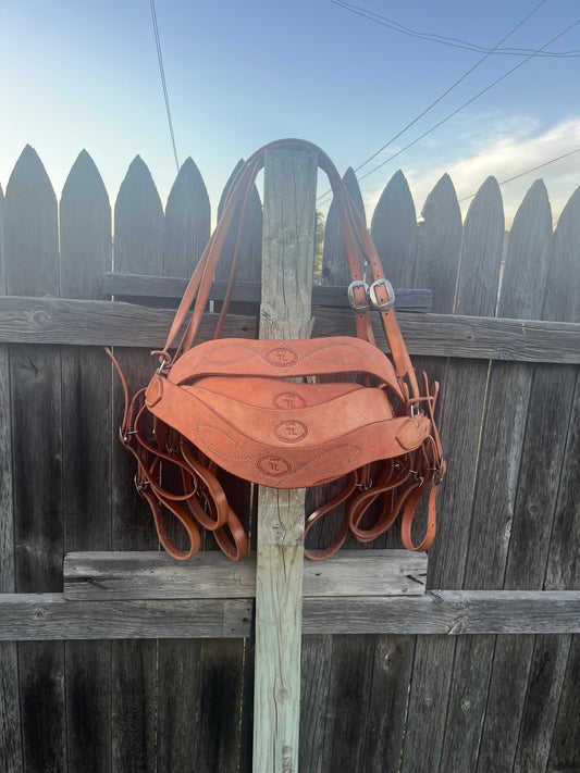 Southwest style breast collar
