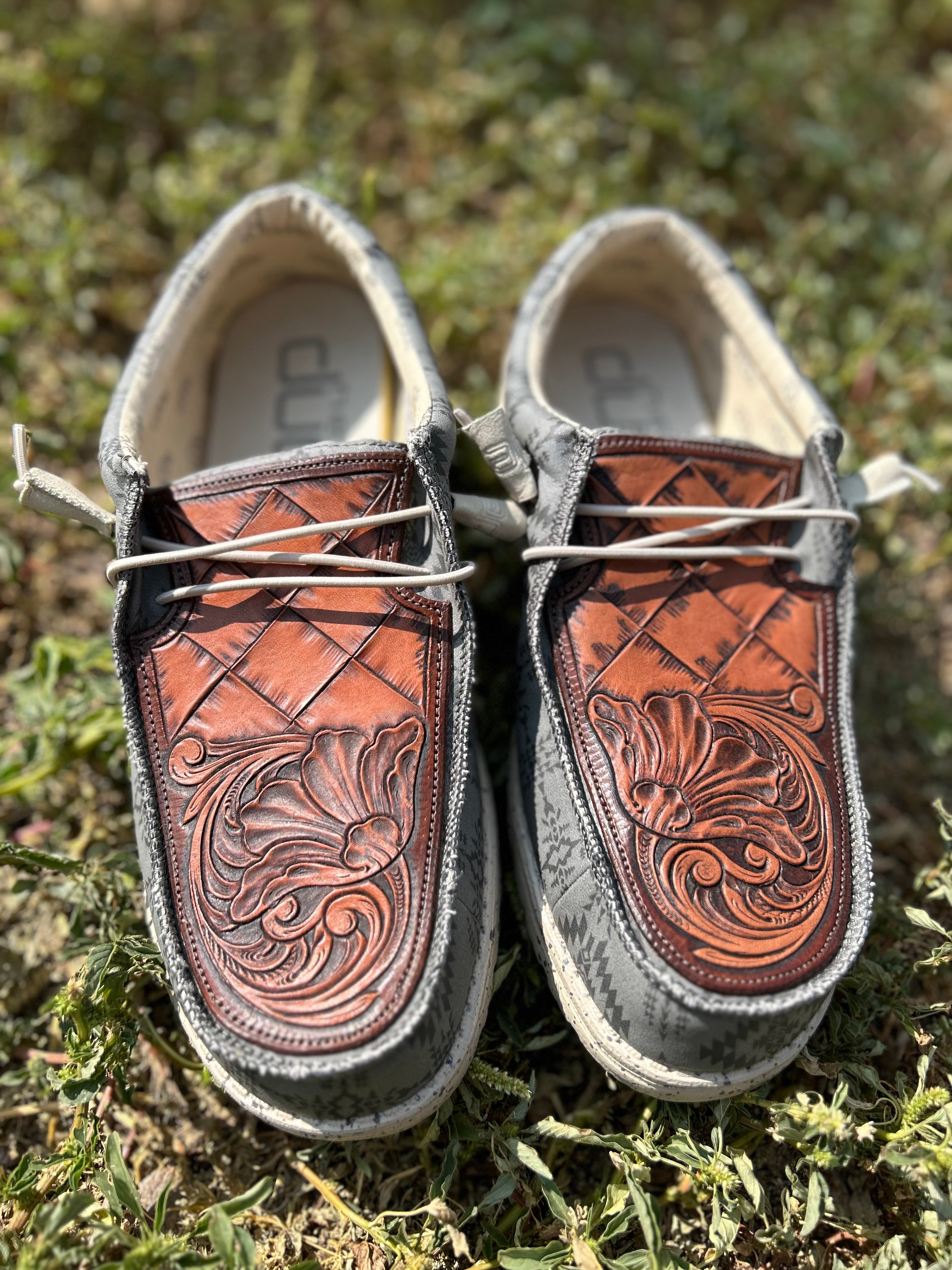 Custom on sale dude shoes