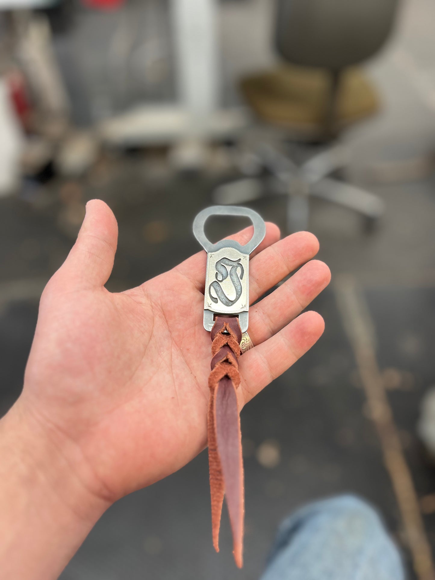 Handmade bottle opener